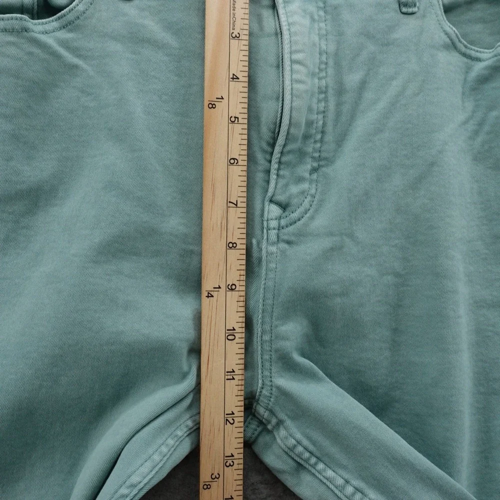 Vineyard Vines High Rise Skinny‎ Jeans 33 Green Womens Ankle Length Stretch